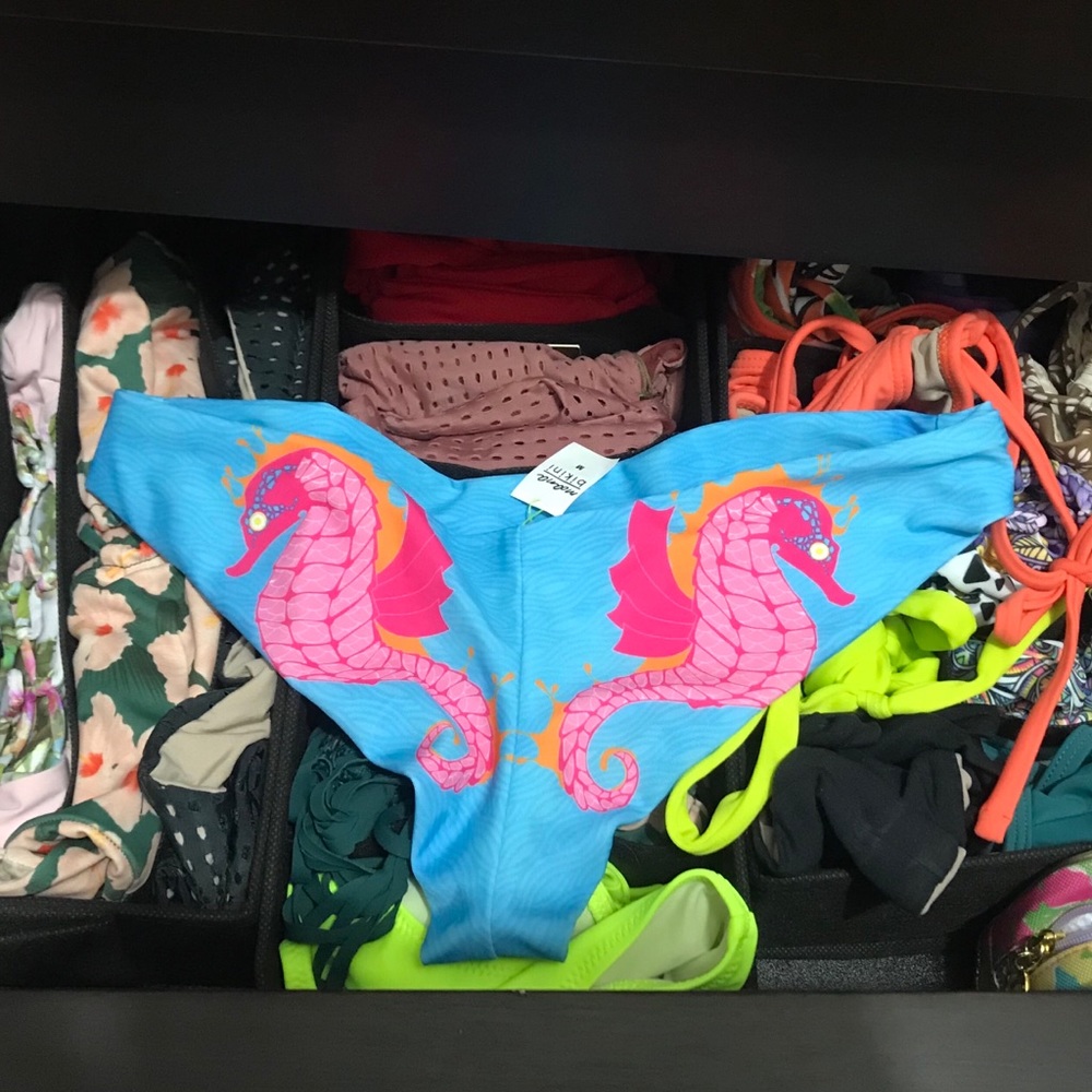 Moana Bikini seahorse adrift pant med